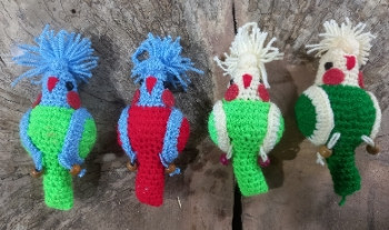 عروسک بافتنی طرح عروس هلندی