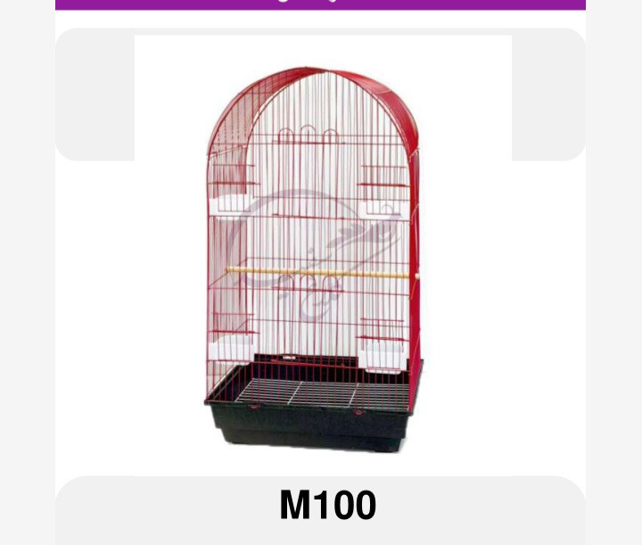 قفس چهارلیوان m100ریز بافت با کفی مسافرتی